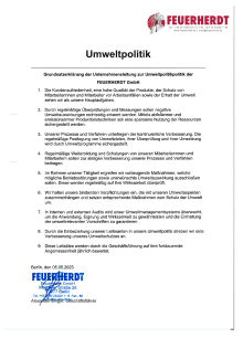 Umweltpolitik