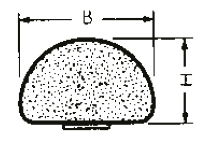 Leichtdruck-Dichtungen - D-Profil