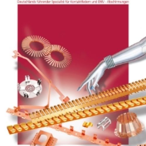 Feuerherdt Katalog - KONTAKTFEDERN & Kundenspezifische Sonderanfertigungen - EMV ABSCHIRMUNGEN, Dichtungen, leitfähige Silikone, Gestricke, Elastomere & mehr!