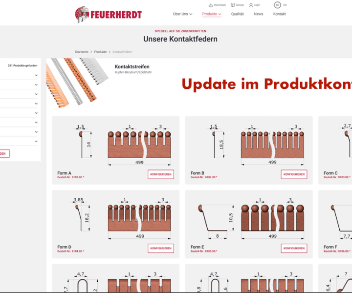 Produktkonfigurator Feuerherdt